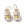 Load image into Gallery viewer, Casa Marisol illustrated cotton baby socks, alternate 3

