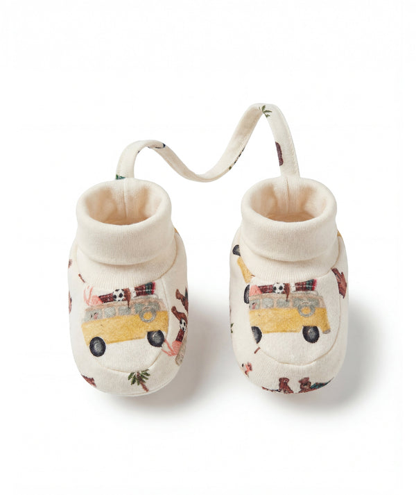 Casa Marisol illustrated cotton baby socks