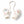 Carica l'immagine nel visualizzatore Galleria, Casa Marisol illustrated newborn mittens, alternate 2
