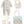 Carica l'immagine nel visualizzatore Galleria, Casa Marisol premium newborn gift set with coordinated essentials, alternate 2
