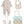 Carica l'immagine nel visualizzatore Galleria, Casa Marisol premium newborn gift set with coordinated essentials, alternate 3
