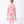 Load image into Gallery viewer, Editorial view of Chiffon Layers Rose Girls Dress in pink chiffon for girls ages 3 to 12, featuring neckline, sleeves and embellishments
