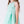 Load image into Gallery viewer, Mint green dress with a beaded neckline on a white background
