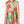 Load image into Gallery viewer, Close-up of Coral Botanical Girls Dress in mint green for girls ages 3 to 12, highlighting fabric texture and designer details
