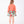 Load image into Gallery viewer, Close-up of Coral Botanical Girls Outfit | 2 Pieces in mint green for girls ages 3 to 12, highlighting fabric texture and designer details
