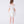 Load image into Gallery viewer, Back view of a sheer white girls dress featuring crystal flower shoulder straps and a light, flowing skirt for formal celebrations
