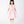 Load image into Gallery viewer, Front view of Enchanting Brooch Girls Dress in blush pink structured matte satin for girls ages 3 to 12, showing overall silhouette and styling
