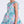 Load image into Gallery viewer, Close-up of Enchanting Chiffon Girls Dress showing lightweight chiffon fabric, floral print, and ruffled shoulder detail.
