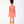 Load image into Gallery viewer, Back view of Exquisite Bows Girls Dress in coral for girls ages 3 to 12, showing the silhouette and refined construction
