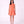 Carica l'immagine nel visualizzatore Galleria, Front view of Exquisite Bows Women's Dress in coral with four tonal bows and a structured pleated mini skirt.
