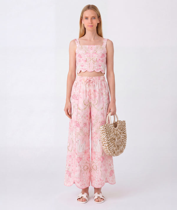 Front view of Exquisite Cut Women's Summer Outfit | 2 Pieces, showing overall silhouette and styling