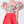 Load image into Gallery viewer, Close-up detail of the Floral Balloon Sleeve Girls Outfit highlighting the floral balloon sleeves and structured bodice crafted from premium lightweight woven fabric, fully cotton lined for comfort, ideal for festive events and celebrations for ages 3–12.

