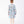 Load image into Gallery viewer, Floral Bow blue floral girls dress with gathered sleeves and waist tie back view
