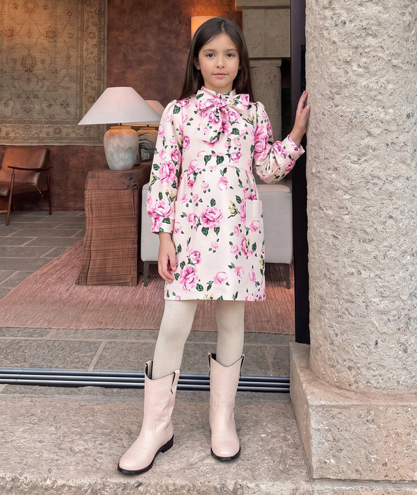 Hanae Floral Girls Dress