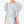 Charger l'image dans la galerie, Powder blue floral jacquard girls dress with sculpted puff sleeves and woven botanical detail
