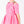 Load image into Gallery viewer, Close-up of Floral Shoulder Detail Girls Dress in vibrant pink structured matte satin for girls ages 3 to 12, highlighting fabric texture and color
