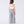 Load image into Gallery viewer, Back view of floral strapless wide-leg girls outfit by Mama Luma, elegant two-piece occasion set with wide pants
