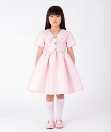 Enchanting Brooch Girls Dress