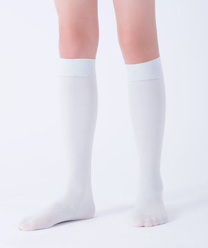 Mama Luma Classic Aqua Kids Socks — high-knee cotton blend socks with elastane, breathable and durable, perfect for school and birthdays