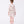 Load image into Gallery viewer, Back view of Mama Luma Floral Lace Girls Dress — soft pink floral dress with lace trim, perfect for birthdays and graceful everyday outings
