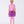 Load image into Gallery viewer, Back view of girls pink striped short sleeve top styled with a tiered purple leopard print skirt and matching striped leggings, designed for school days, playdates, birthday fun, and weekend wear, available in sizes 3–12
