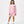 Load image into Gallery viewer, Front-facing lifestyle image of a girl wearing a soft pink long sleeve sweatshirt with matching shorts, styled for gentle everyday comfort, relaxed school outfits, and casual movement, available in sizes 3–14

