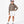 Load image into Gallery viewer, Girl wearing a taupe sweatshirt and white shorts with a sports helmet, styled for active play, sports-inspired athleisure, and everyday wear, available in sizes 3–14
