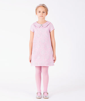 Glitter Pink girls dress from Mama Luma Hanae Collection