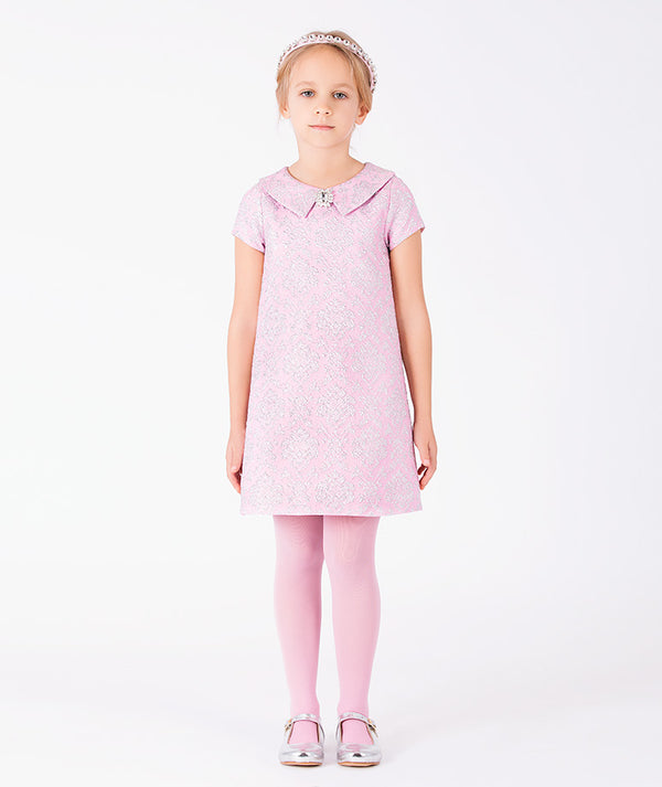 Glitter Pink girls dress from Mama Luma Hanae Collection