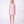 Charger l'image dans la galerie, Glitter Pink Women's Dress with silver jacquard motifs, jeweled collar and short sleeves from Mama Luma Hanae Collection
