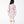 Load image into Gallery viewer, Hanae ivory floral girls dress with pink flowers and long sleeves back view by Mama Luma
