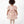 Charger l'image dans la galerie, Hanae Flowers Baby Dress with pink florals back view
