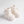 Charger l'image dans la galerie, Front view of Ivory Bow Knit Baby Booties in ivory for babies 12 to 36 months, showing overall silhouette and styling
