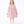 Charger l'image dans la galerie, Jacquard Bow girls dress in blush pink front view
