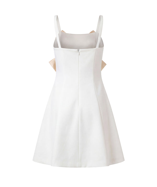 Gold Bow Women's Dress