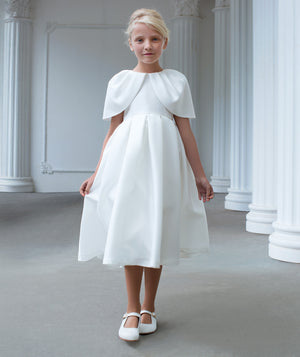 chic white dress for little girls