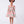 Load image into Gallery viewer, Front view of the Mahe Lotus Floral Girls Dress by Mama Luma, featuring a flared silhouette, Peter Pan collar, and lotus floral print on premium lightweight fabric, fully cotton lined for comfort, designed for girls ages 3–12 for birthdays, Easter, and special occasions.
