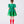 Load image into Gallery viewer, Back view of Mama Luma’s Shimmering Bow Dress from the Asagao Christmas Collection — perfect for festive pageants, birthdays, and winter family events. Available in girls’ sizes 3–12 Y.
