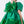 Load image into Gallery viewer, Festive emerald metallic girls’ dress by Mama Luma with statement bow and puff sleeves, ideal for Christmas celebrations, holiday portraits, and special occasions. Available in sizes 3–12 Y.
