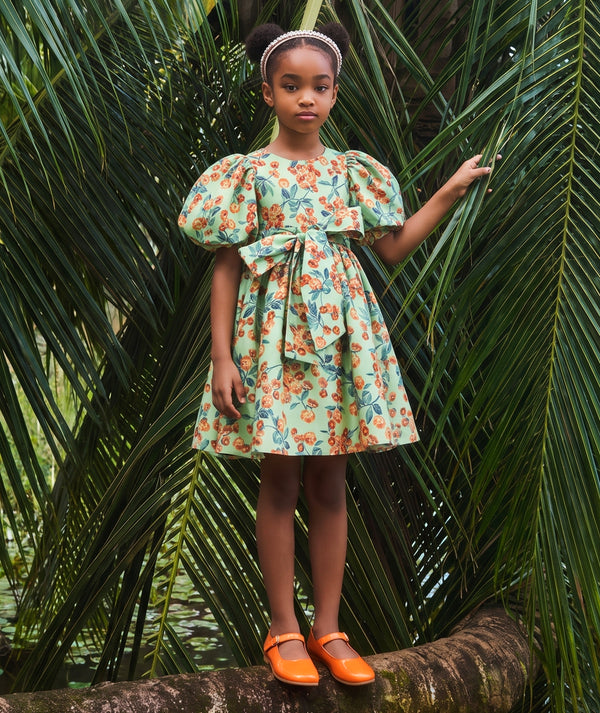 Mama Luma luxury girls special occasion outfit editorial featuring premium children’s fashion and elegant styling.