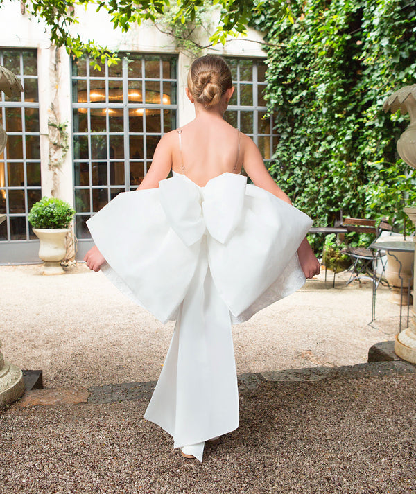 Exquisite Jacquard Girls Dress