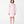 Charger l'image dans la galerie, Front view of Mama Luma’s blush pink women’s dress featuring a sculptural rose neckline and voluminous long sleeves. Designed for Mommy &amp; Me matching looks, this elegant satin piece is ideal for Christmas parties, family gatherings, and winter celebrations. Available in sizes XS–XL.
