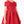 Charger l'image dans la galerie, Close-up of Mama Luma Enchanting Bow Girls Holiday Dress in red, showing decorative details.
