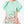 Load image into Gallery viewer, Close-up of Marambaia Girls Dress in mint green for girls ages 3 to 12, highlighting fabric texture and designer details
