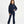 Carica l'immagine nel visualizzatore Galleria, Girl wearing a navy hoodie and matching pants, styled for everyday athleisure, school days, and active play, available in sizes 3–14
