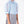 Charger l'image dans la galerie, Powder blue girls blouse featuring sheer organza puff sleeves, high ruffled neckline and sparkling jewel accent
