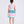 Load image into Gallery viewer, Back view of Pastel Stripes Girls Dress showing sleeveless design and knee length skirt from Mama Luma's Kohana Collection
