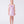Charger l'image dans la galerie, Front view of a pink girls dress with bow and rosette detail by Mama Luma, designed for weddings and summer celebrations.
