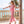 Carica l'immagine nel visualizzatore Galleria, Tailored pink girls occasion pants featuring statement feather trim at the ankles
