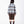 Load image into Gallery viewer, Back view of Plaid Cropped Girls Jacket in powder blue and chocolate plaid for girls ages 3 to 12 by Mama Luma.
